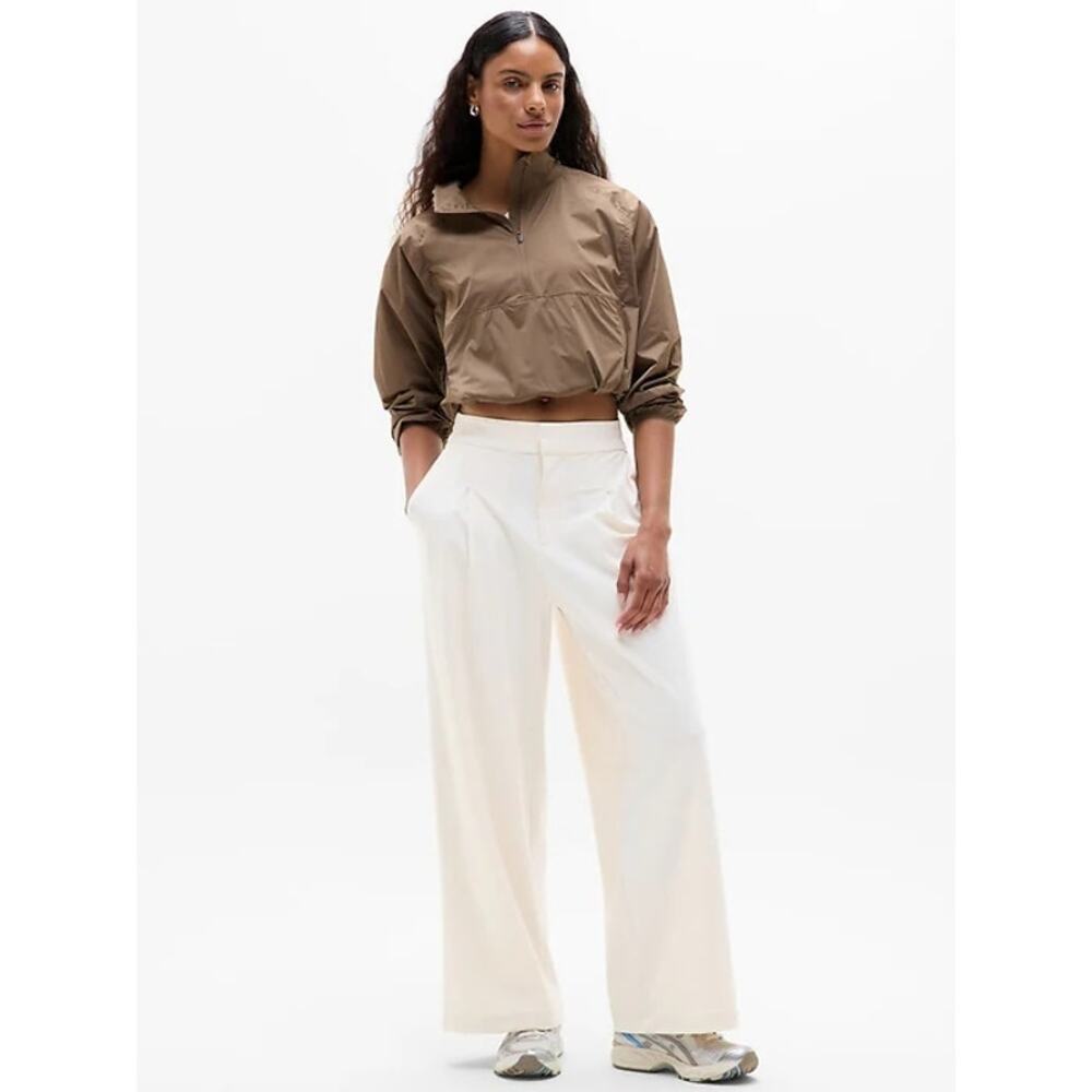 Athleta Wide Leg Pants in Cream